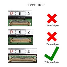 Display LCD HP PAVILION 15-P390NR 15,6 LED HD 1366X768 40 PIN