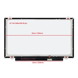 Display LCD HP PAVILION 14-AB000  14" LED HD 1366X768 30 PIN