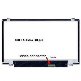 DISPLAY LCD HP-Compaq ZBOOK 14 G2 SERIES 14.0 1600x900 LED 30 pin
