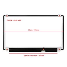 Display LCD Asus F507MA-EJ 15,6 LED FHD 1920X1080 30 PIN