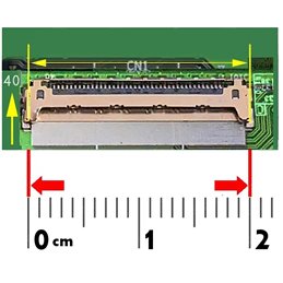 Display LCD SHP14E1 17,3" LED FHD 1920X1080 40 PIN  240Hz