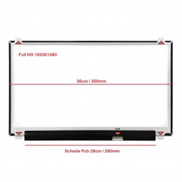Display LCD LENOVO IDEAPAD 330-15IKB-81DE01Y6RU 15,6 LED FHD 1920X1080 30 PIN