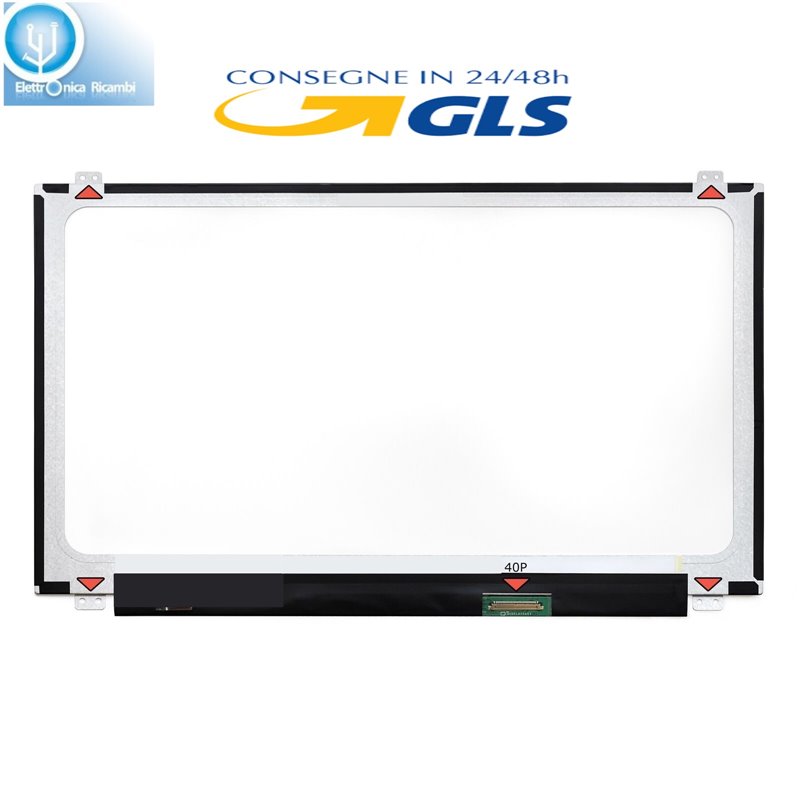 Display LCD HP 15-S104TX 15,6 LED HD 1366X768 40 PIN Display LCD HP 15-S104TX 15,6 LED HD 1366X768 40 PIN