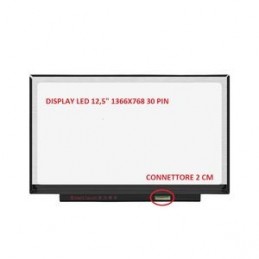 DISPLAY LCD Dell LATITUDE 12 E7270 12,5" HD 1366X768 30 PIN
