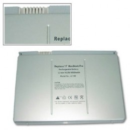 Batteria Apple 10,8 V 5600 mha 60WH 6 Celle Silver  MacBook Pro  A1151