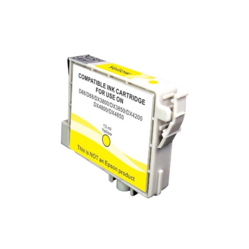 Cartuccia Inkjet per Epson T0614 Stylus D68 D88 DX3800 DX3850 DX4800 DX4850 yellow
