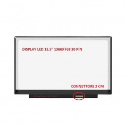 DISPLAY LCD 12,5 HD 1366X768 30 PIN