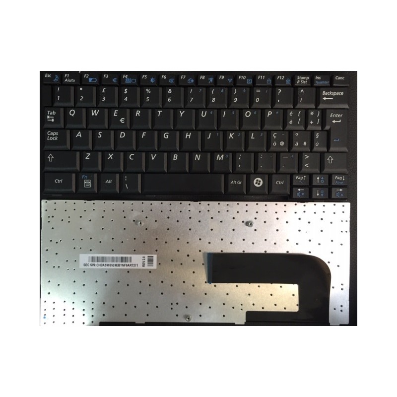 Tastiera Italiana per notebook Samsung N120 N128 NP-N120 NP-N128 V091560BK1 NERA