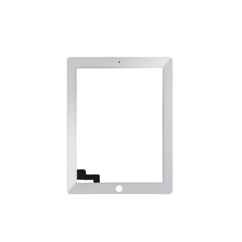 Touch Screen Ipad 2  A1395 A1396 A1397 Bianco completo di tasto home e adesivi Altissima Qualità