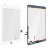 Touch Screen vetro iPad Air 5 2017 9,7 a1822 a1823 completo di adesivo tasto e flex bianco ALTISSIMA QUALITA\'