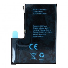 Batteria per Iphone 12 PRO MAX 3687 mAh Polymer BOX
