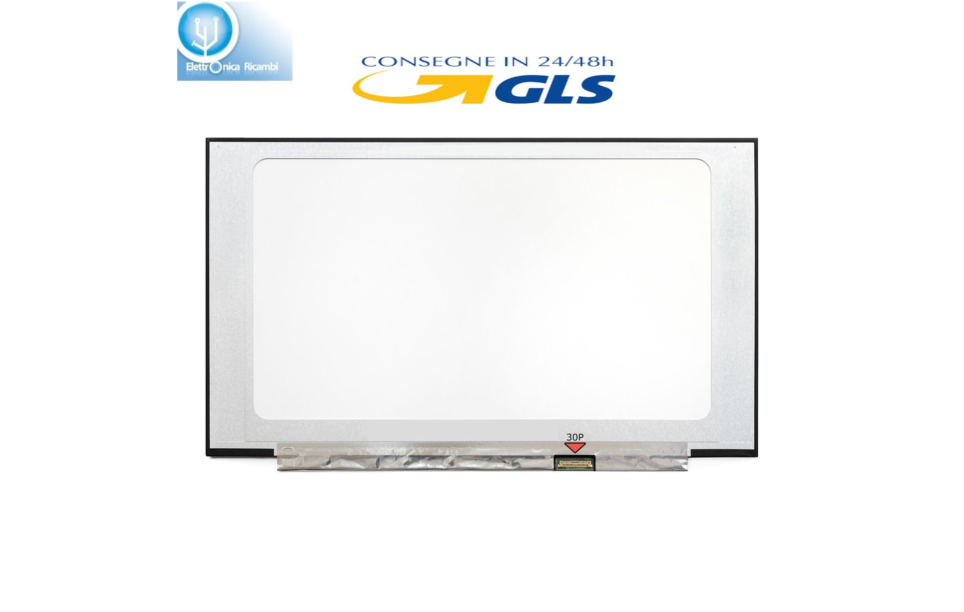 DISPLAY LCD Schermo Lenovo THINKPAD E15 20RD0011IX 15,6" (13.6"x7.6")  LED 30 pin  IPS