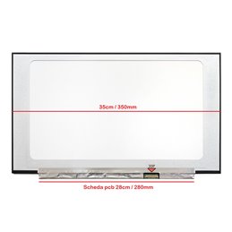 DISPLAY LCD Schermo Fujitsu LIFEBOOK WA3/C2 15,6" (13.6"x7.6") LED 30 pin  IPS
