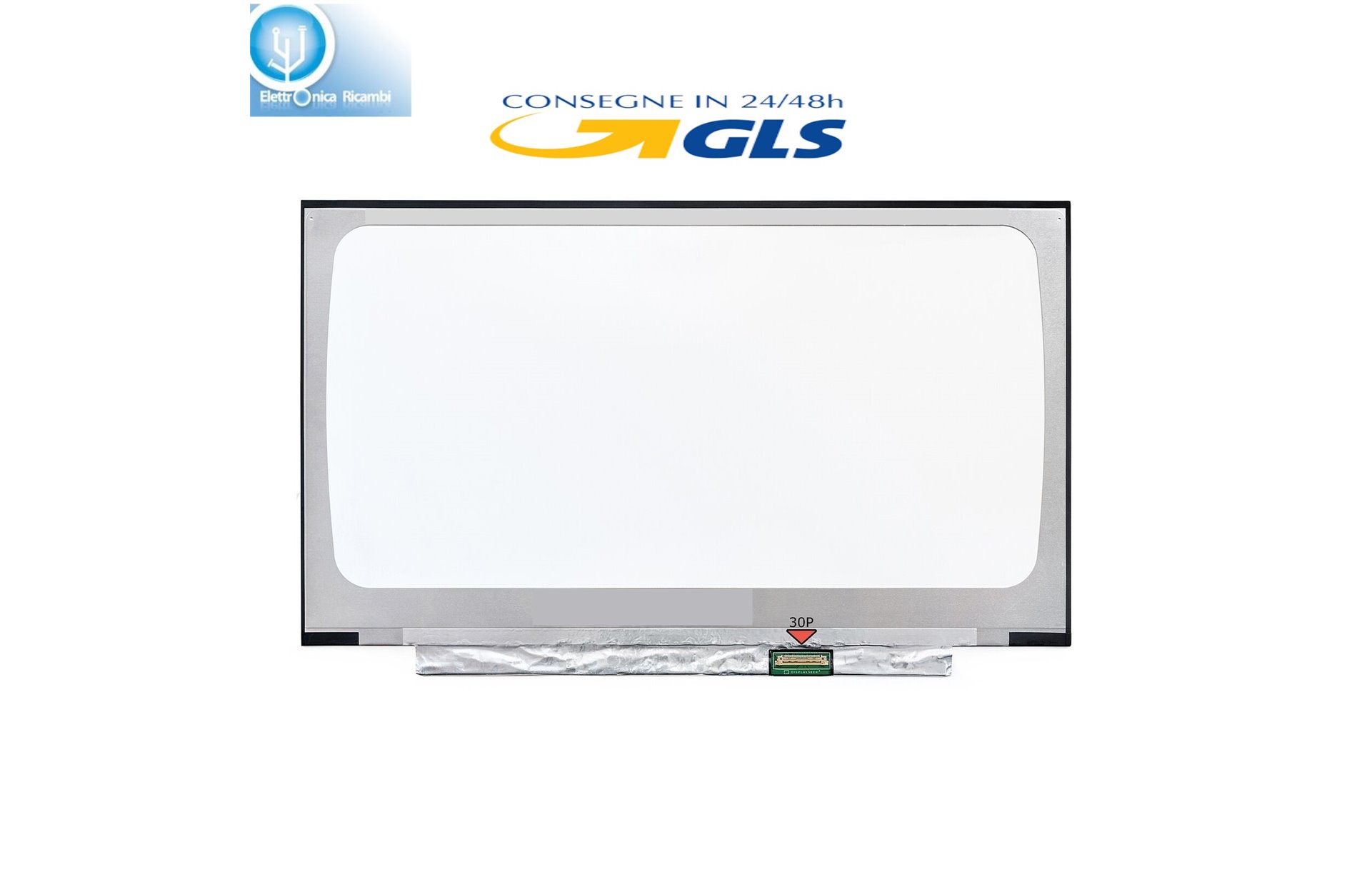 Display lcd schermo Dell INSPIRON P130G003 SERIES 14" led Slim 30 pin wxga  (1920X1080) IPS