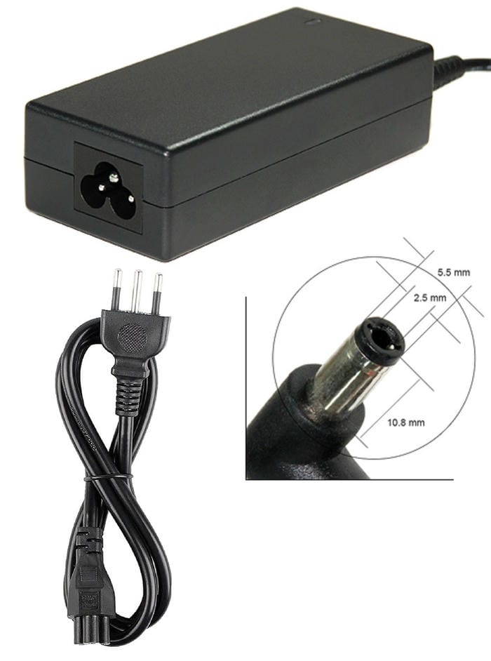 Caricabatterie ASUS 65W 19V – Adattatore AC Per Q552, Q552U, Q552UB, Q552UB-BHI7T12, Q552UB-BHI7T14